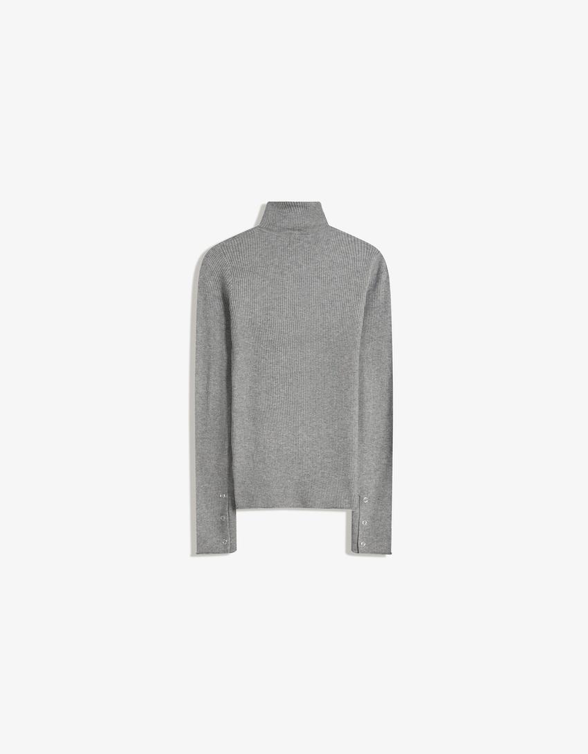 RIPPSTRICKJACKE