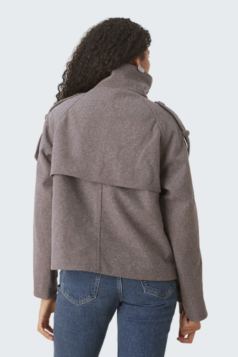 MUSH TRENCHCOAT STEINGRAU