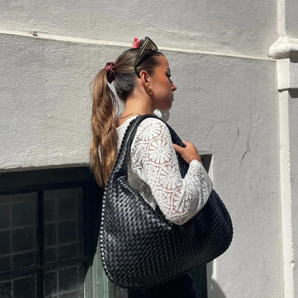 Leona gewebte Tasche XL