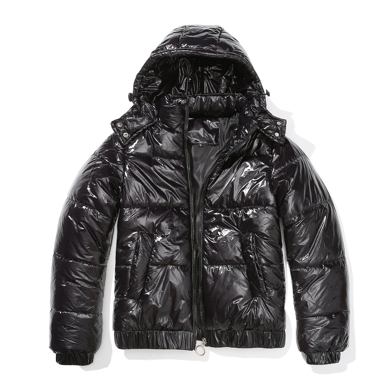CRIMSON RED PUFFER JACKET