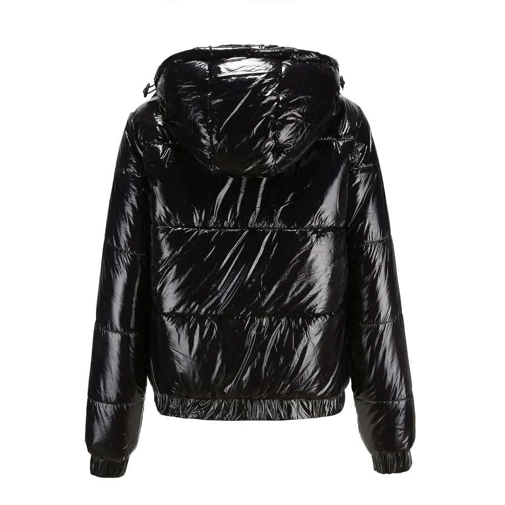 CRIMSON RED PUFFER JACKET