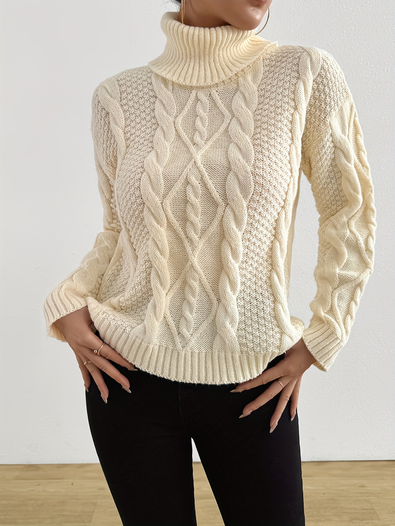 Evelyn Cable Knit
