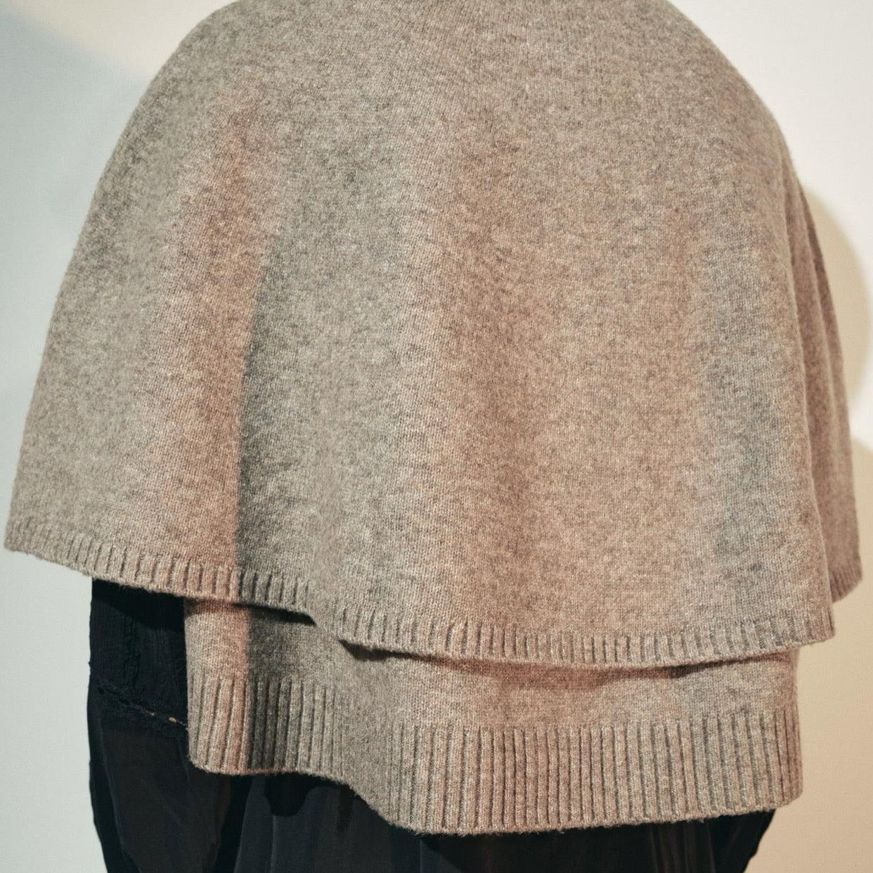 CAPE CARDIGAN SWEATER