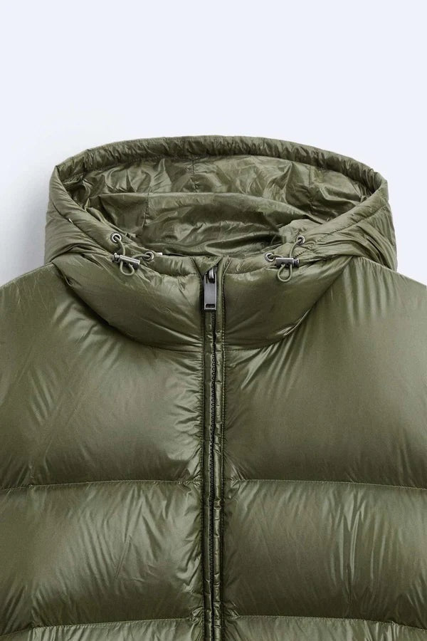 CALESTE GRÜN PUFFER JACKET