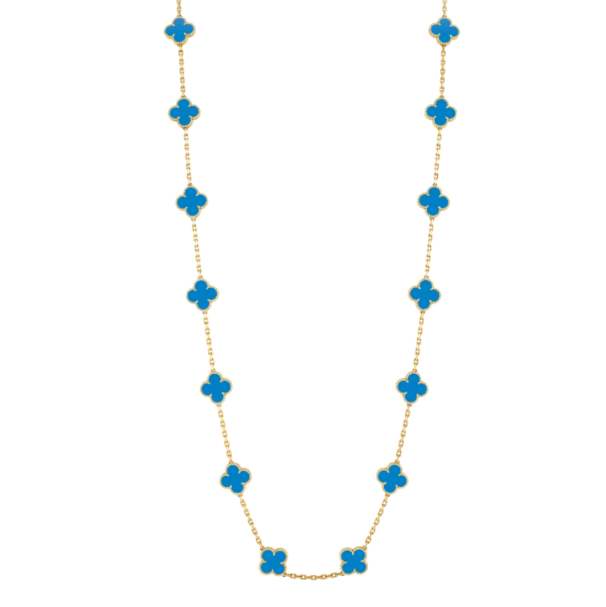 Klee Lange Melli Halskette