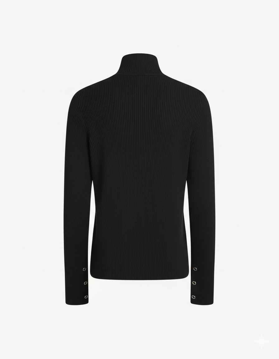 RIPPSTRICKJACKE
