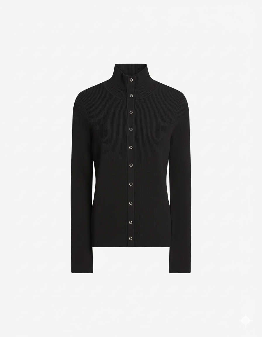 RIPPSTRICKJACKE