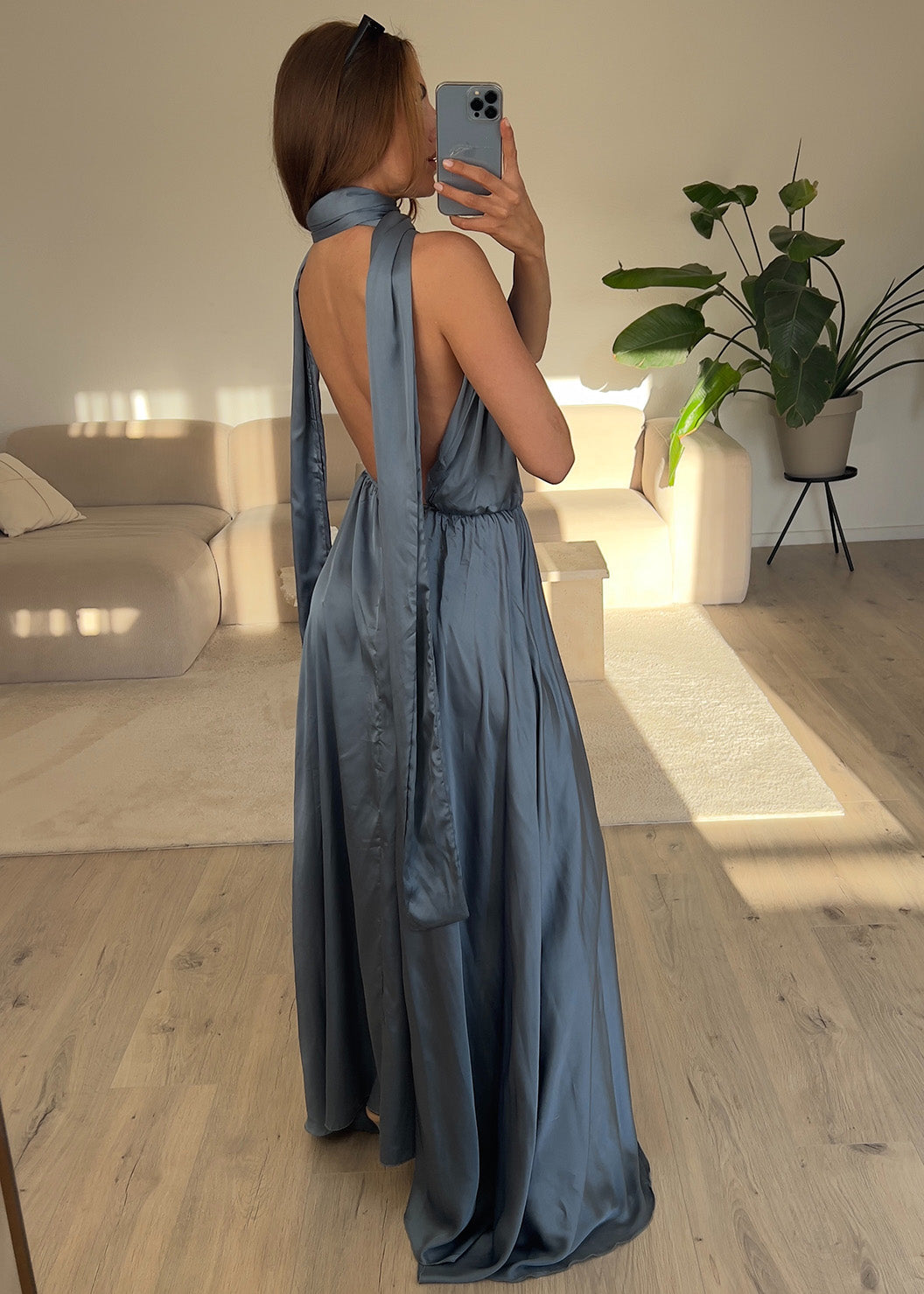 Wickelbares Abendkleid