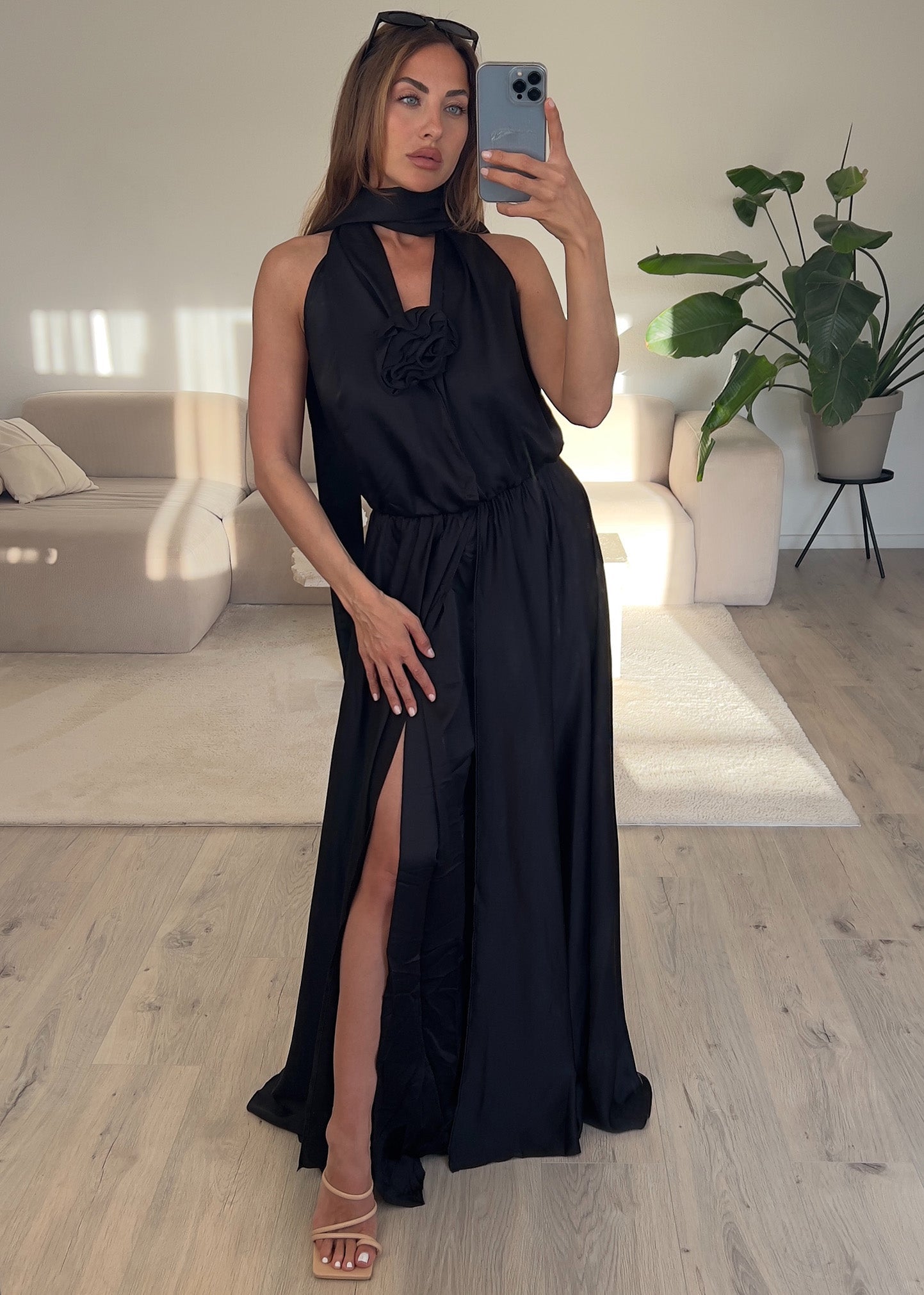 Wickelbares Abendkleid