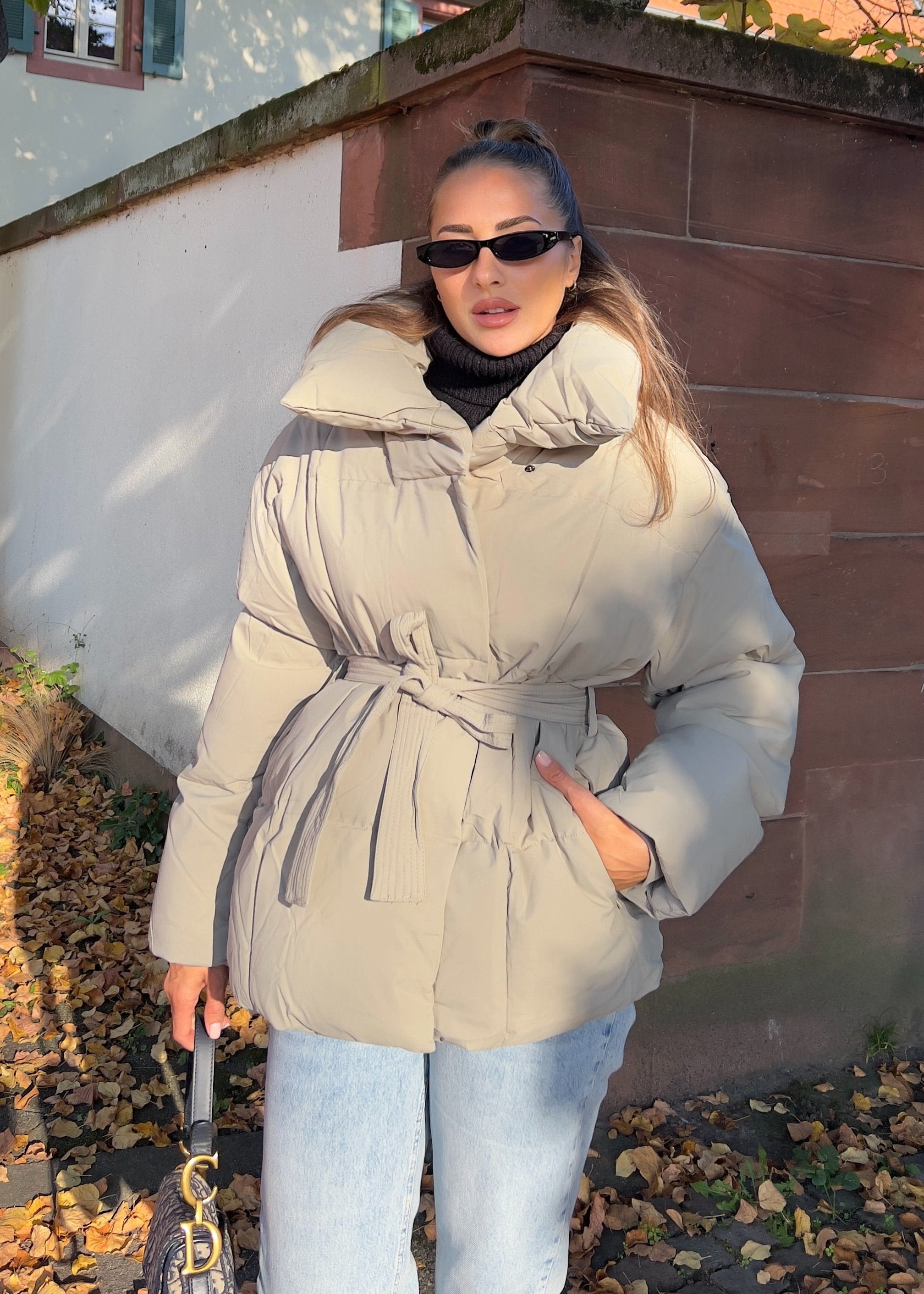 Kurze Winterjacke