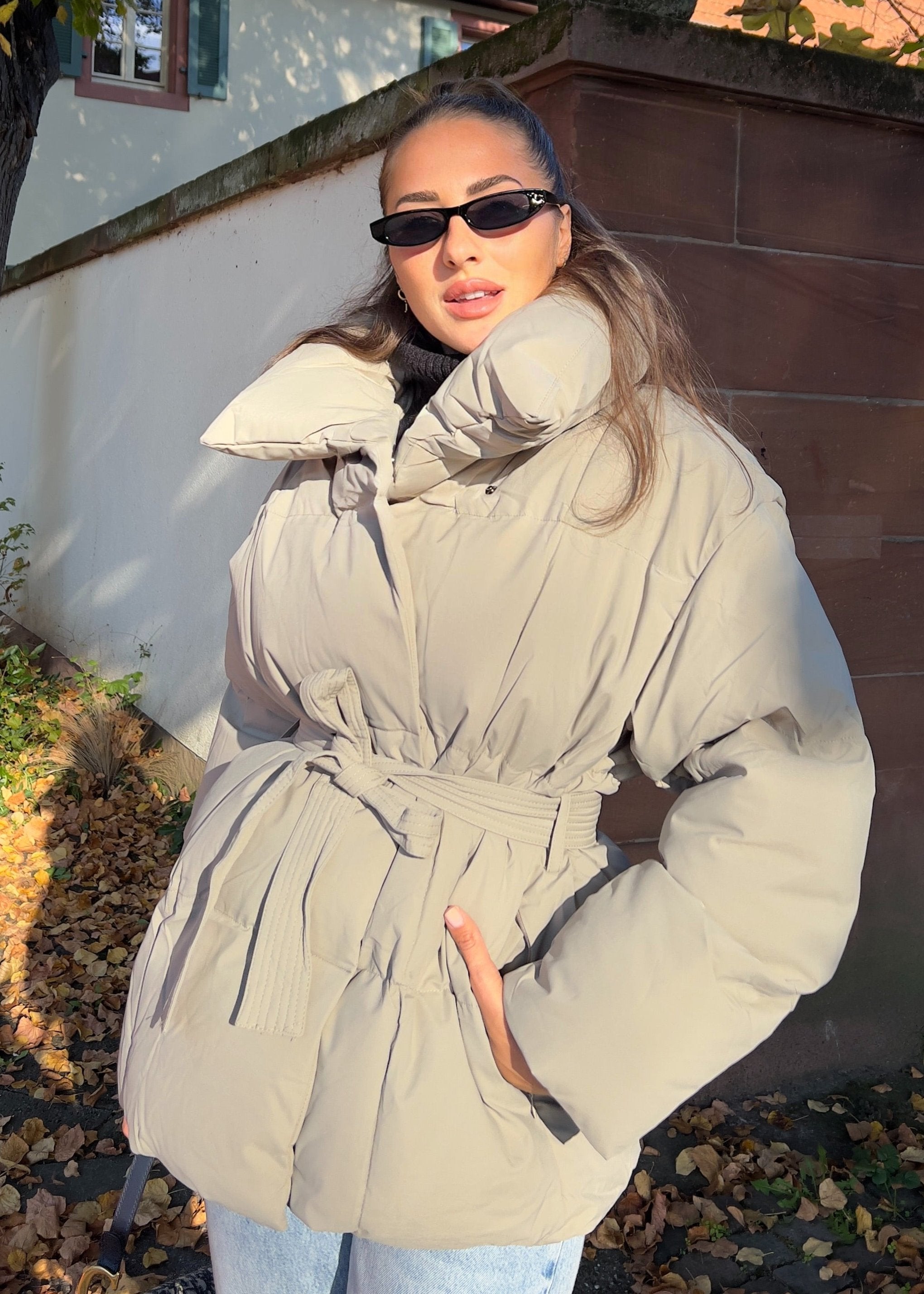 Kurze Winterjacke