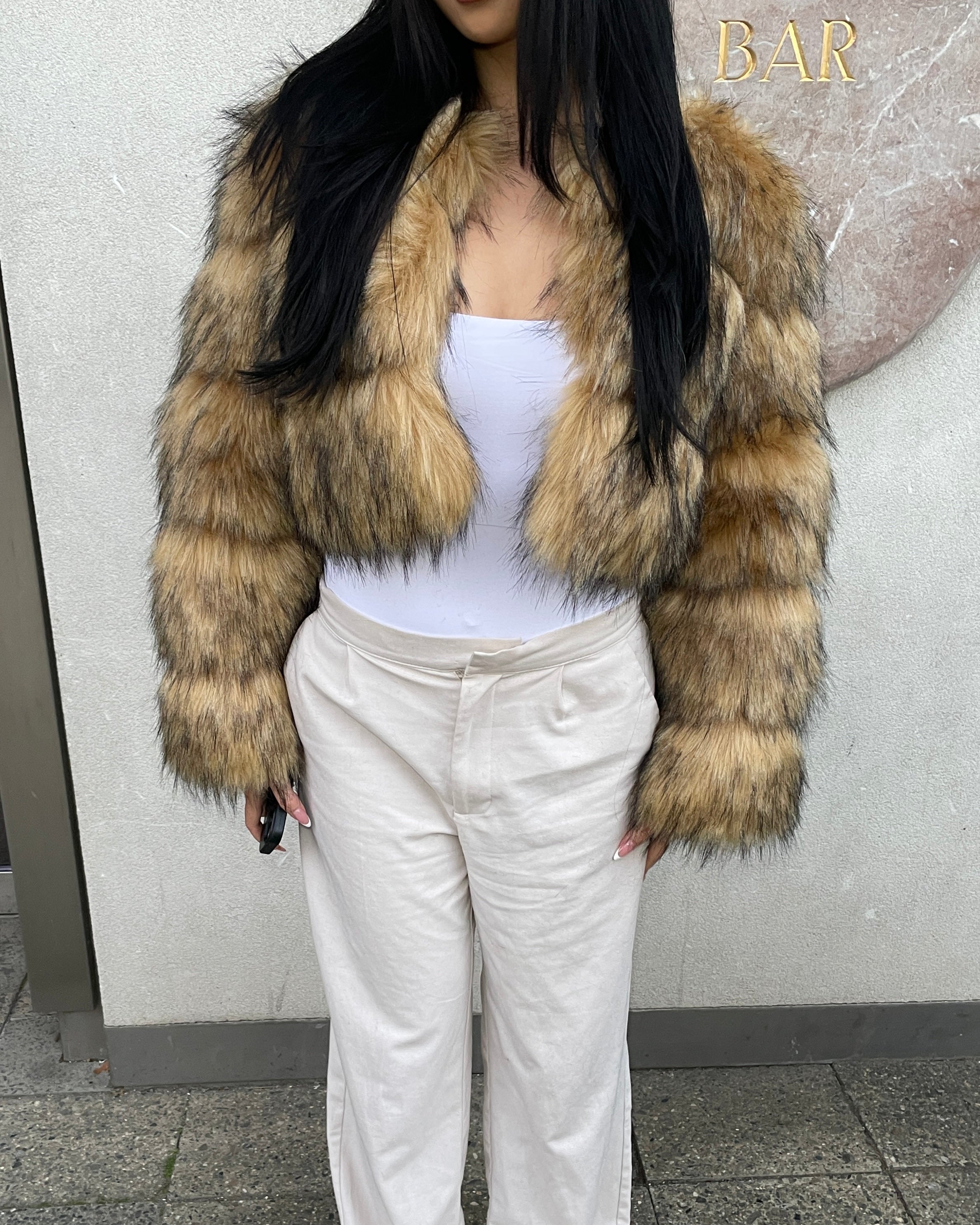 Pelzjacke faux fur