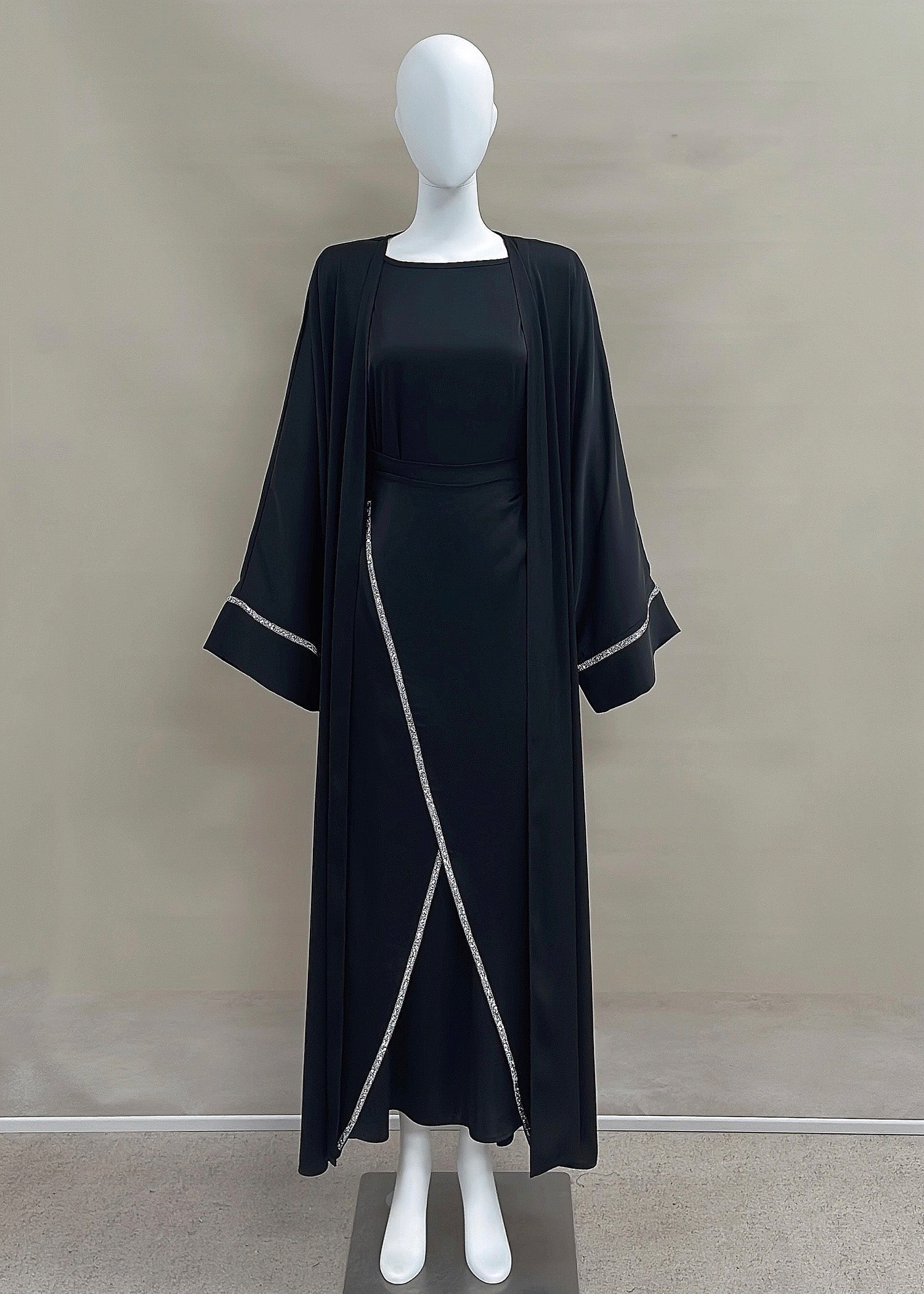 Zweiteiliges Kaftankleid