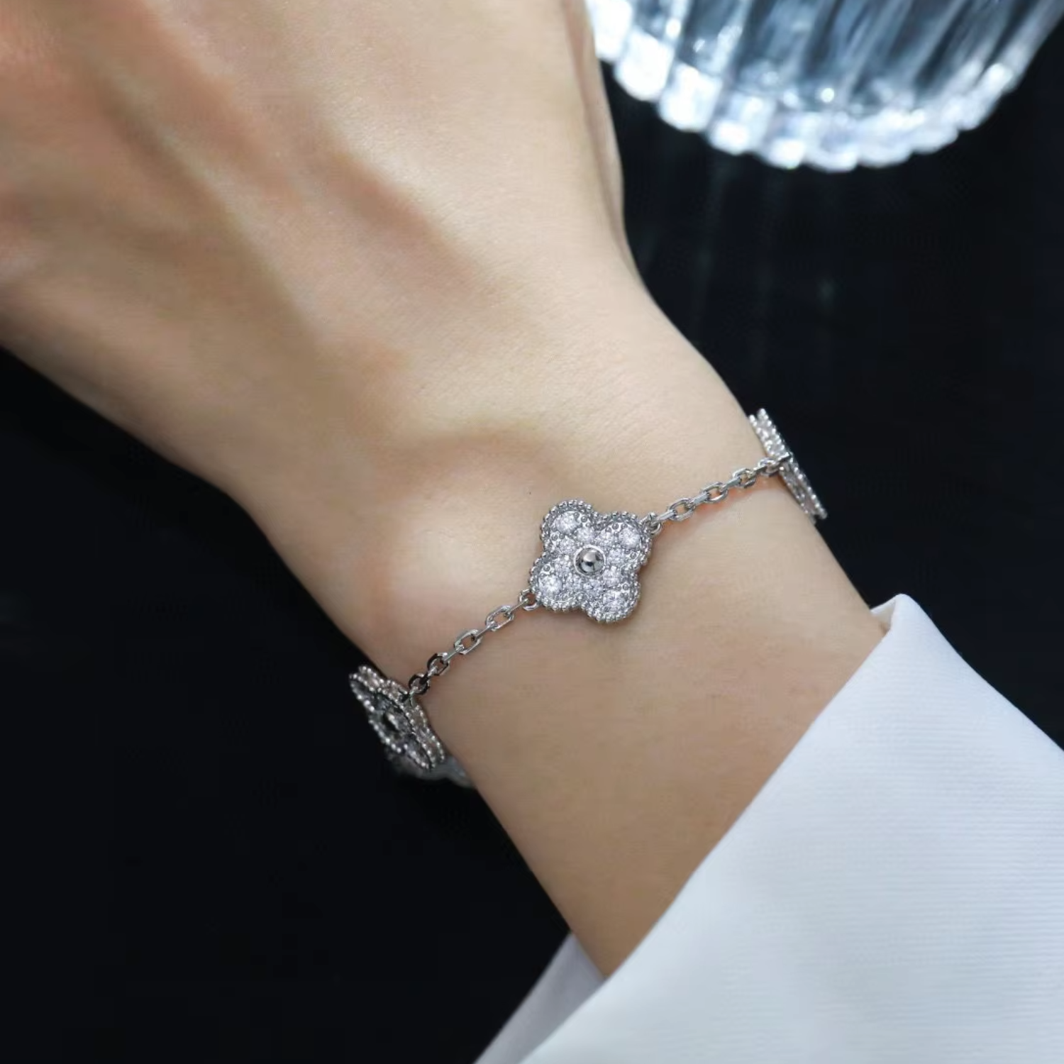 Klee Voll Diamant Armband