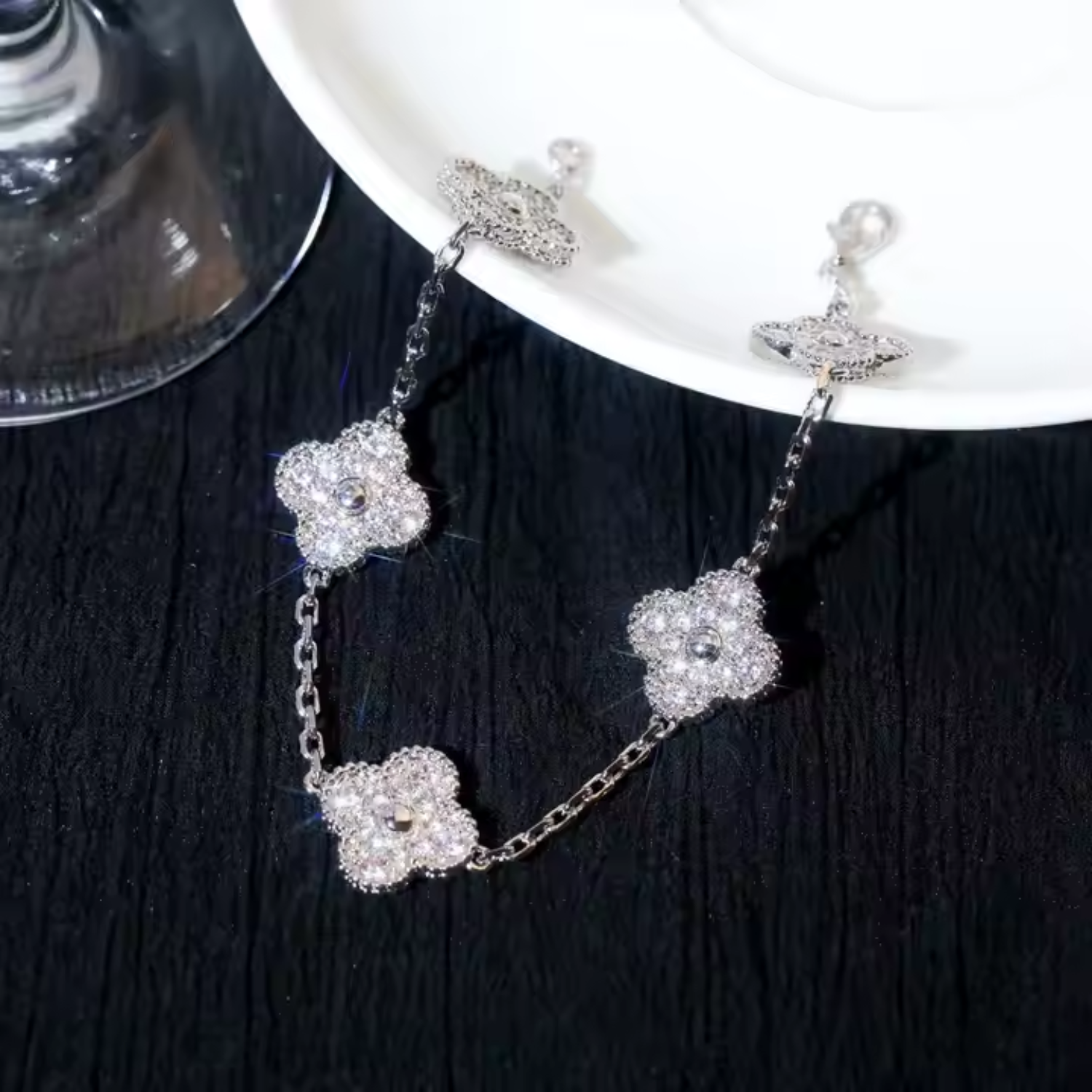 Klee Voll Diamant Armband