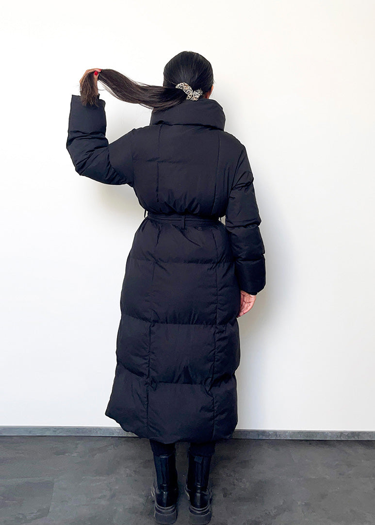 Lange Winterjacke