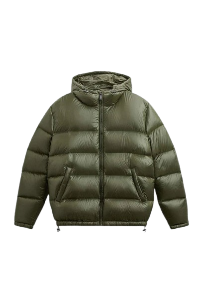 CALESTE BLACK PUFFER JACKET