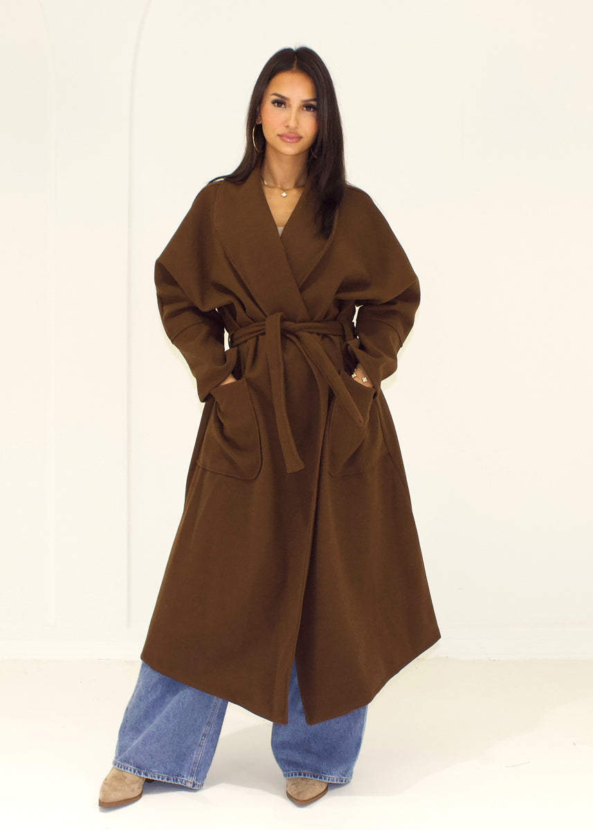 Eleganter Bindemantel