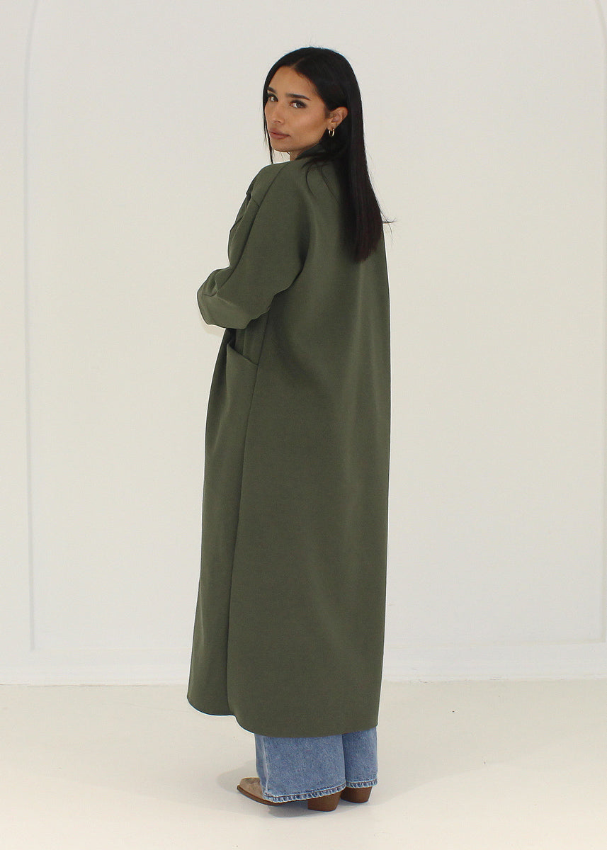 Oversize Mantel mit weitem Schnitt