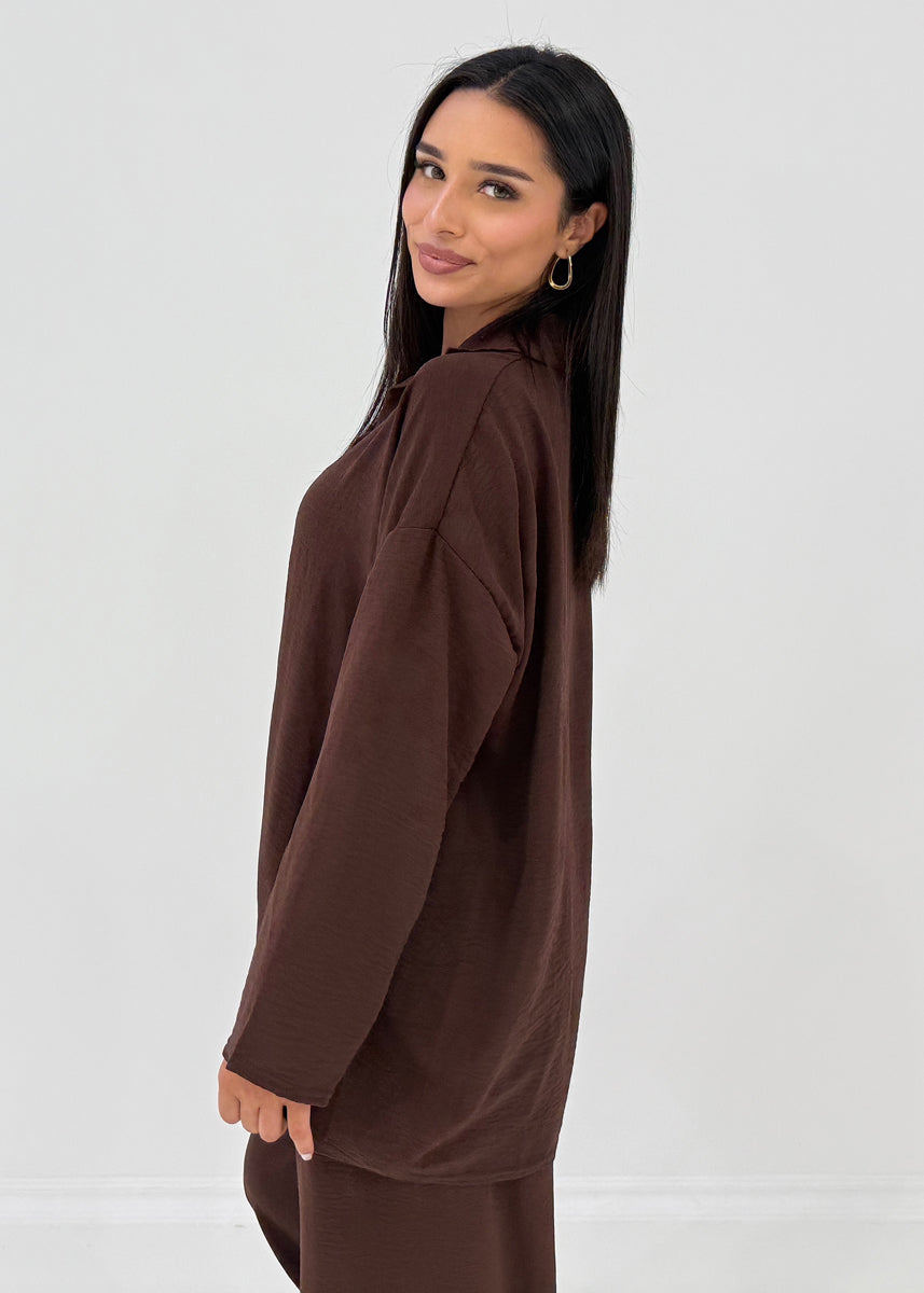 2-teiliges Set mit Kragen