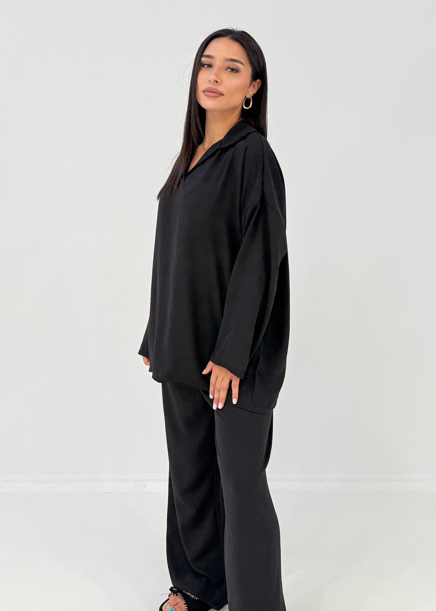 2-teiliges Set mit Kragen