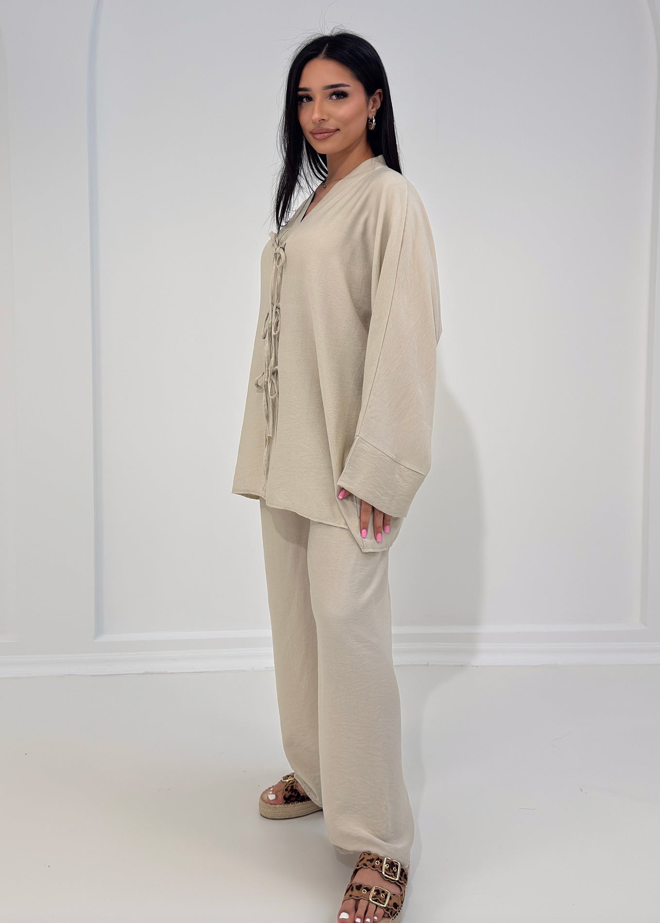 Zweiteiler mit Schleifen