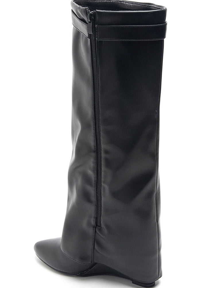 Kniehohe Stiefeletten