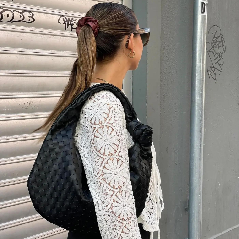 Leona gewebte Tasche Medium