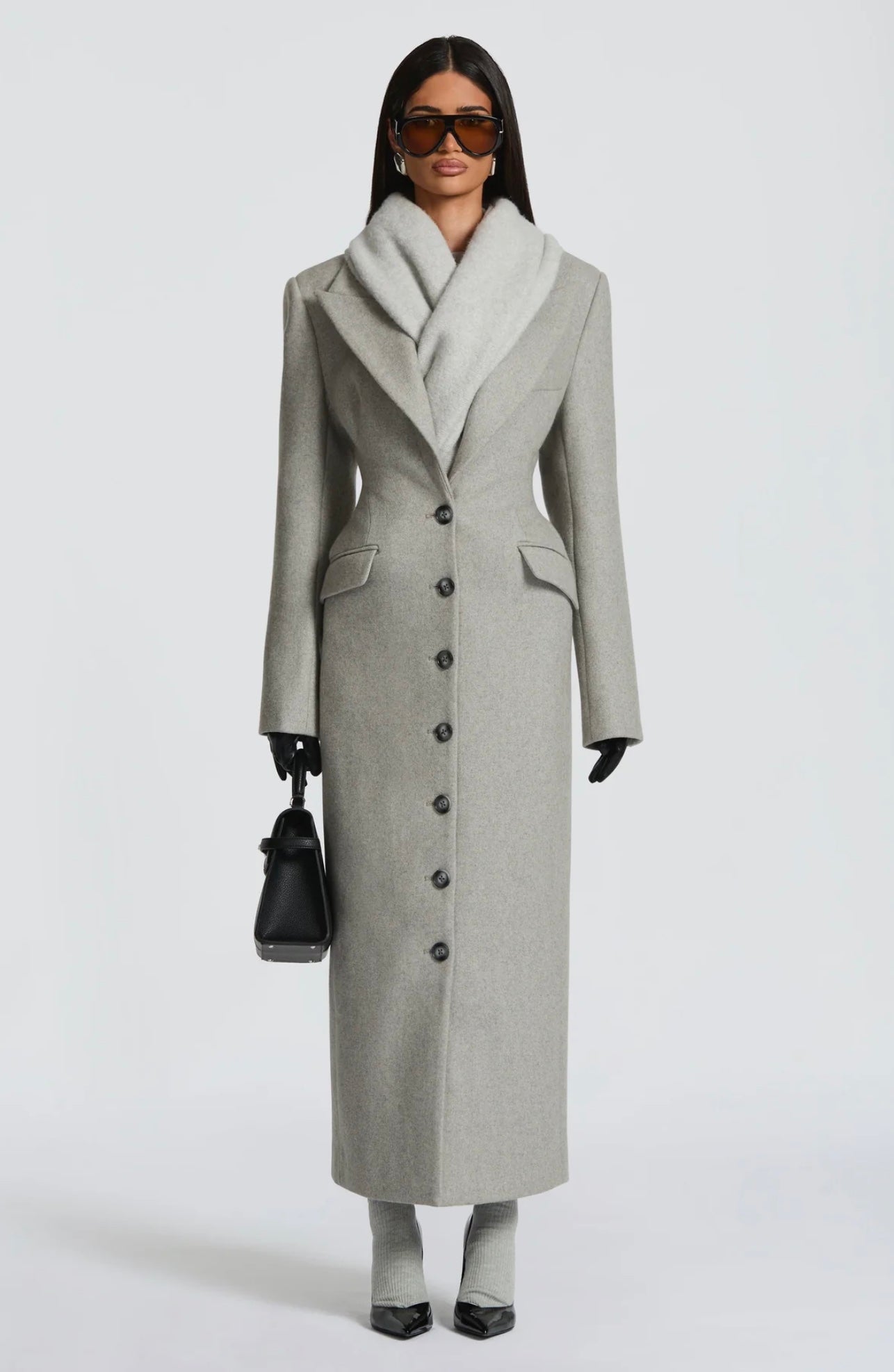 BELTED LONG COAT