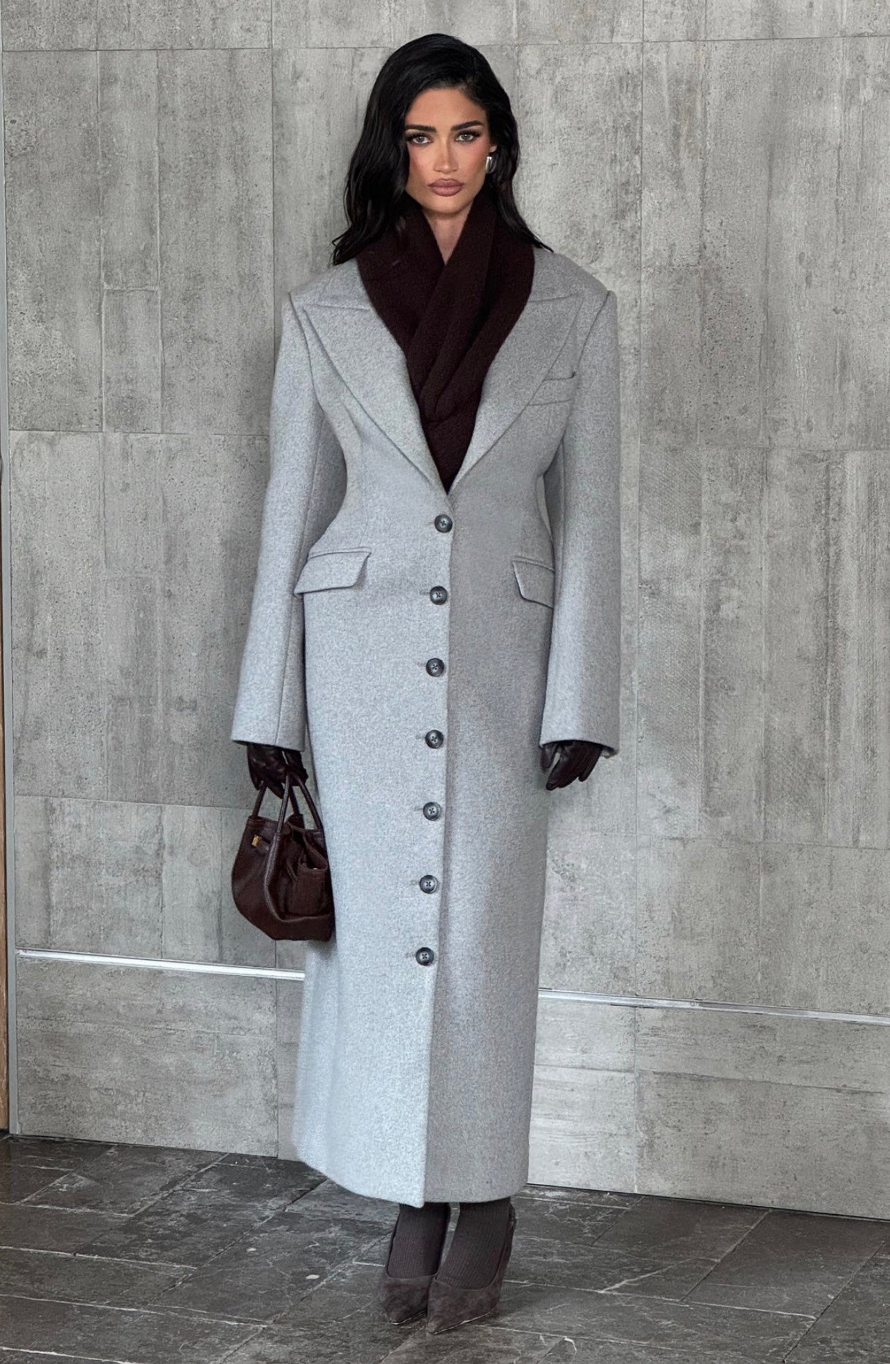 BELTED LONG COAT