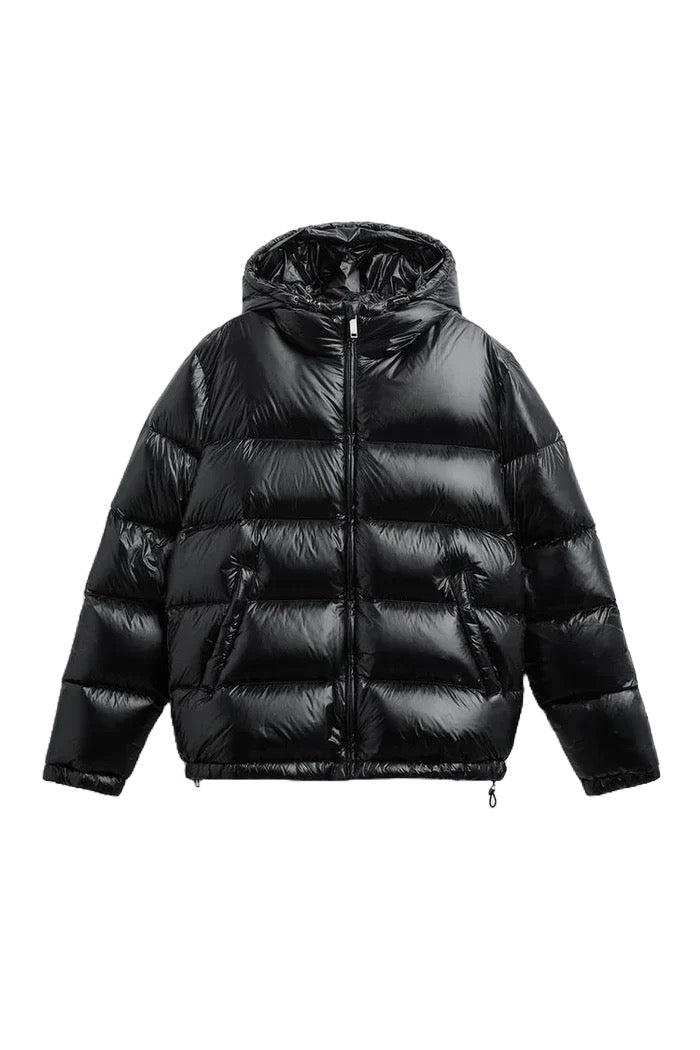 CALESTE BLACK PUFFER JACKET