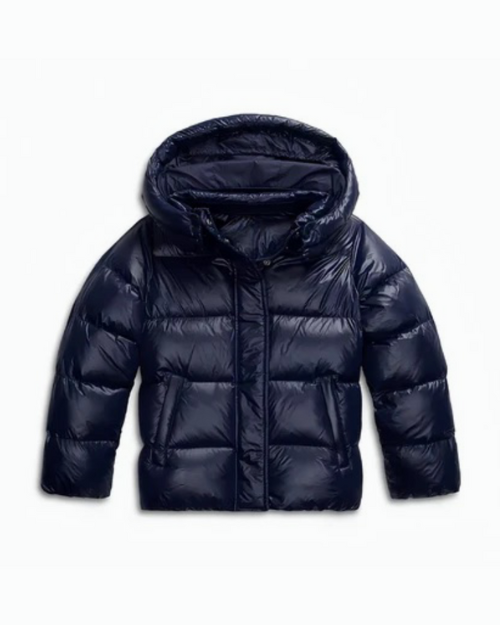 VELORA BLUE PUFFER JACKET
