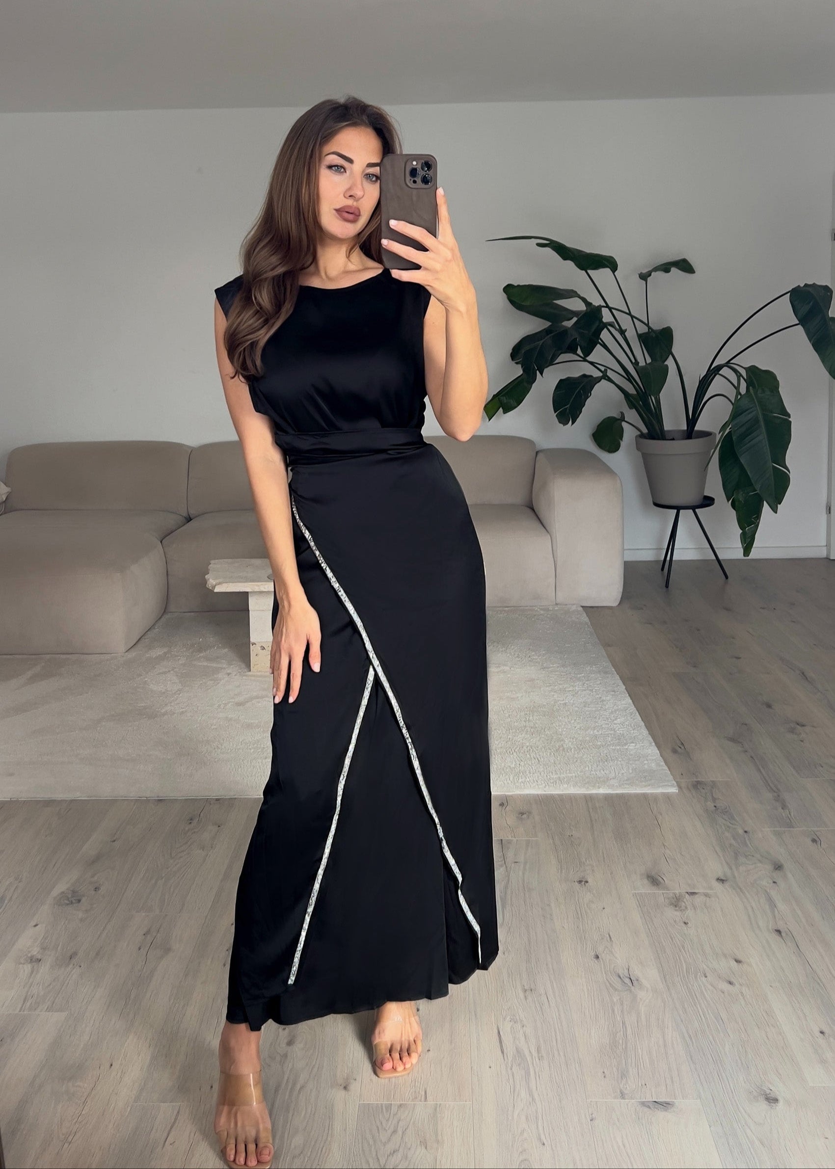 Zweiteiliges Kaftankleid