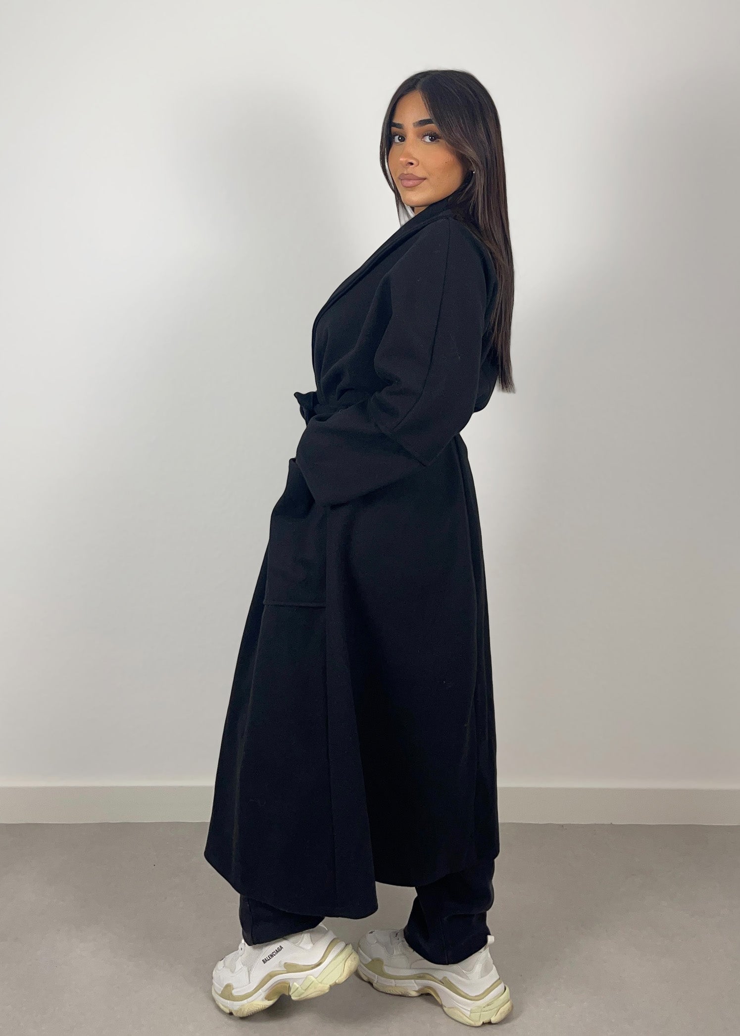 Eleganter Bindemantel