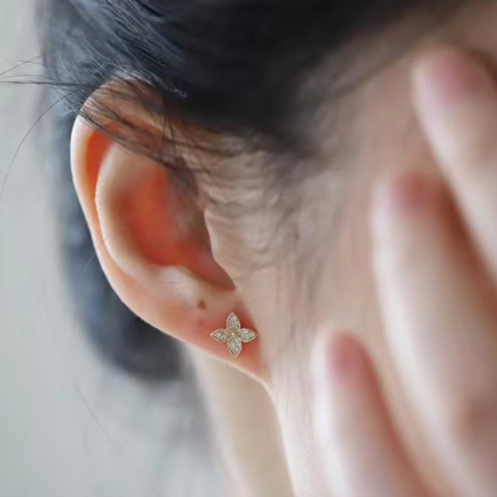 Nicole Ohrringe - Gold