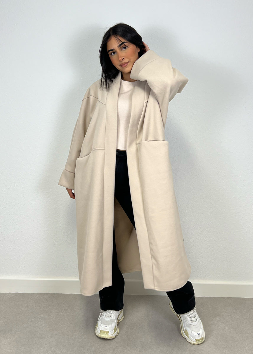 Oversize Mantel mit weitem Schnitt