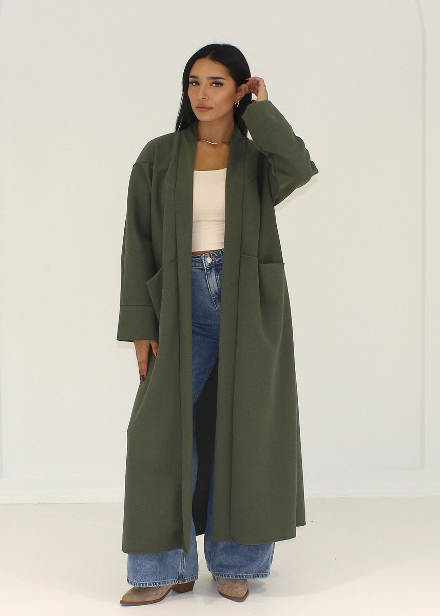 Oversize Mantel mit weitem Schnitt