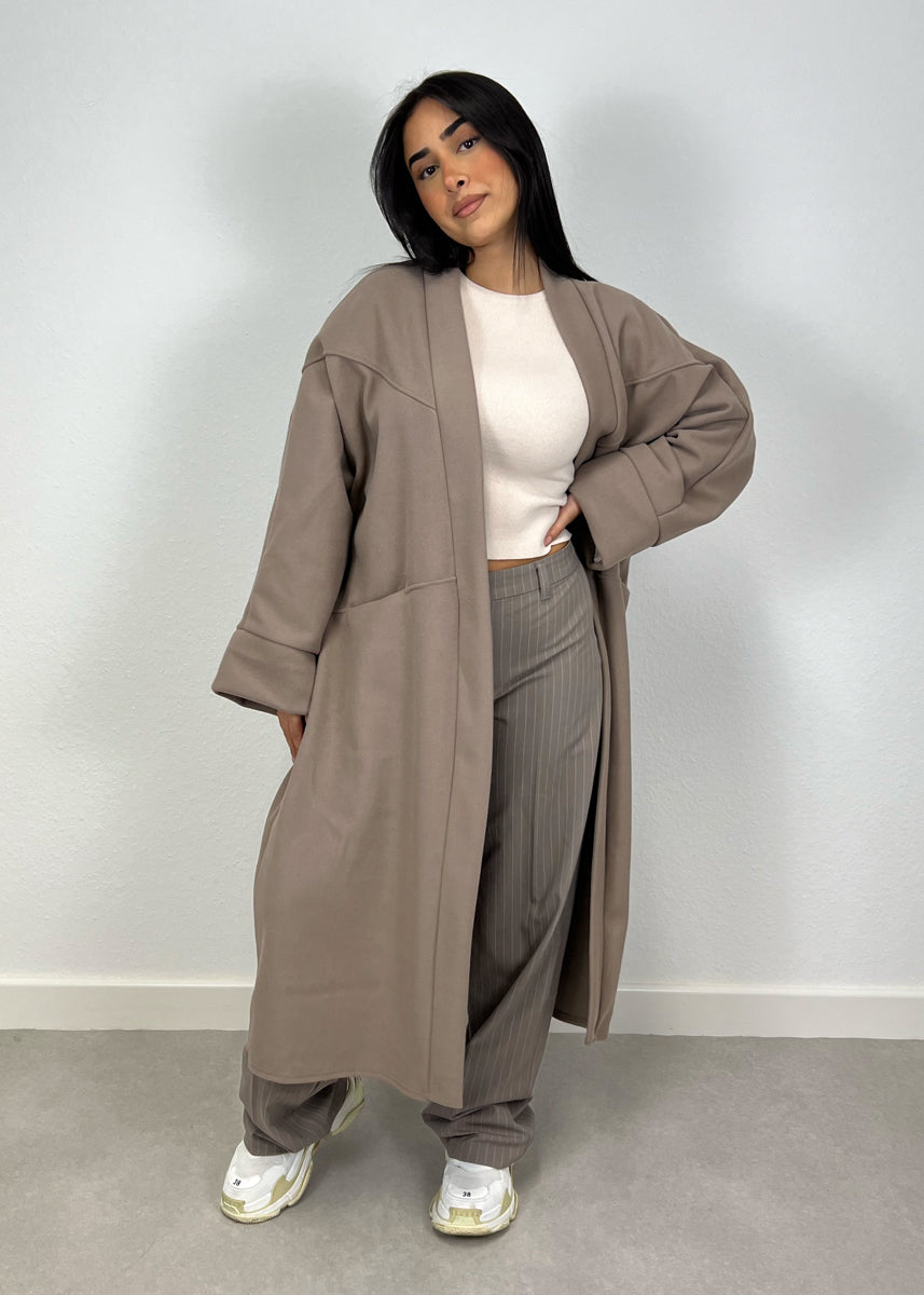 Oversize Mantel mit weitem Schnitt