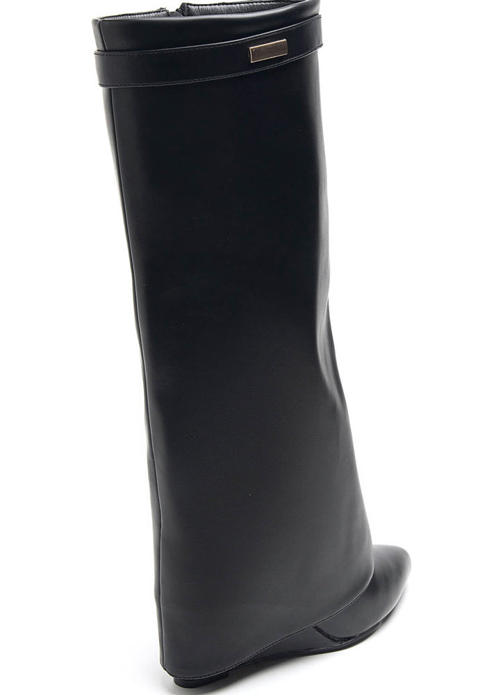 Kniehohe Stiefeletten